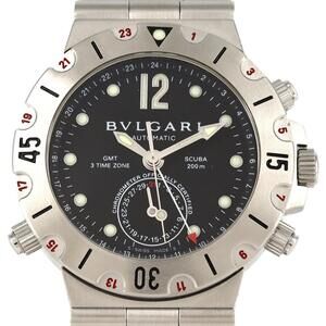 Bvlgari Scuba GMT SD38SGMT/SD38SSDGMT Stainless Steel Automatic